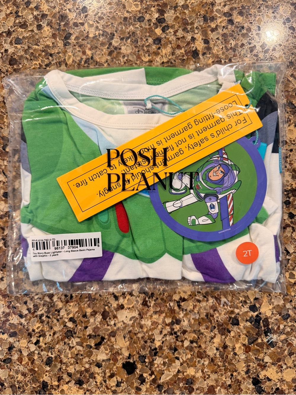 Posh Peanut Disney Buzz Lightyear 2 piece pajamas